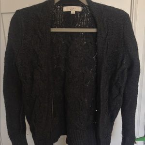 Loft Zip Up Cardigan